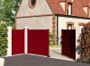 Klos up portail battant Carnac - semi plein Rouge 3004