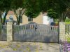 Klos Up Portail aluminium battant MOELLAN - 2900 Gris Sable