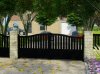 Klos Up Portail aluminium battant MOELLAN - Noir 9005