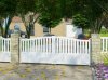 Klos Up Portail aluminium battant MOELLAN - Blanc 9016