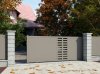 Klos Up Portail coulissant aluminium GARLAN Gris Quartz 7039