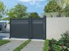 Klos up portillon aluminium Babord - Gris Zinc 7016C