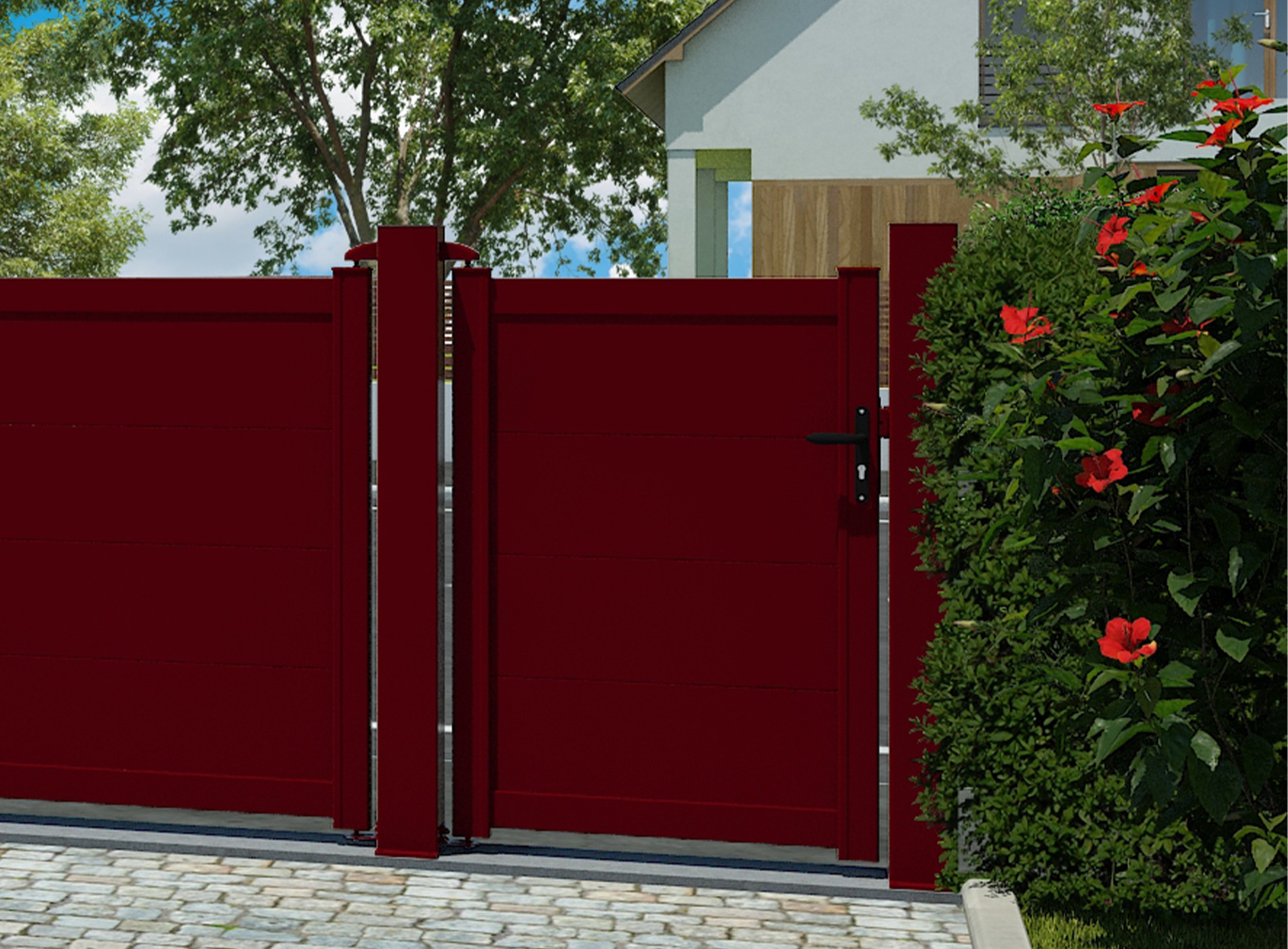 Portillon Hezo Rouge