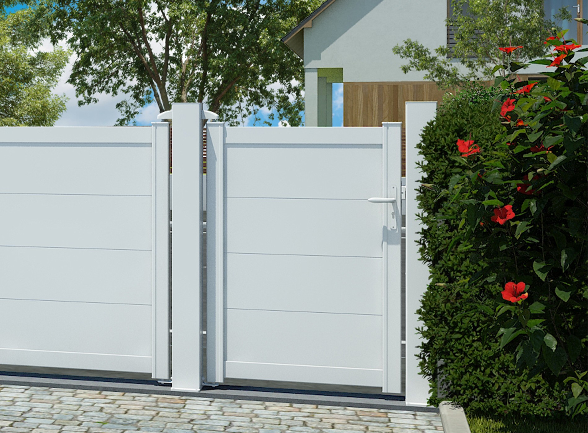 Portillon Hezo Blanc