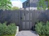 Klos Up Portillon aluminium LIVIO - Noir Sable 2100