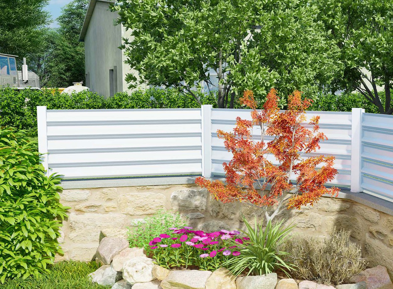 Klos Up lame persienne eco-concue - ambiance intérieure- Blanc 9016C