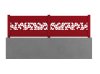 Klos Up Kit Décor aluminium position intermédiaire GRAFIK- Rouge 3004