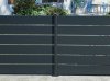 Clôture poteau V2 Gris Zinc 7016C