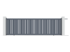 Klos Up portail coulissant KALY 4060 x 1250 mm