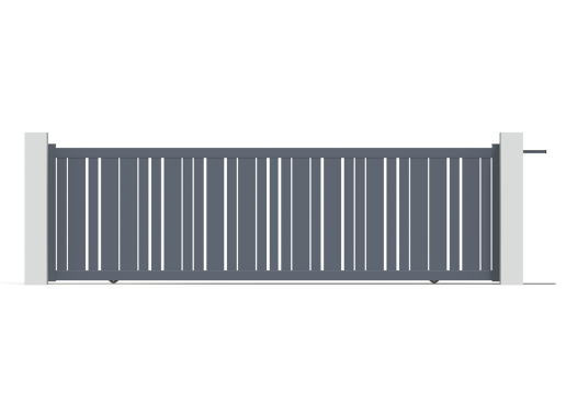 Klos Up portail coulissant KALY 4060 x 1250 mm