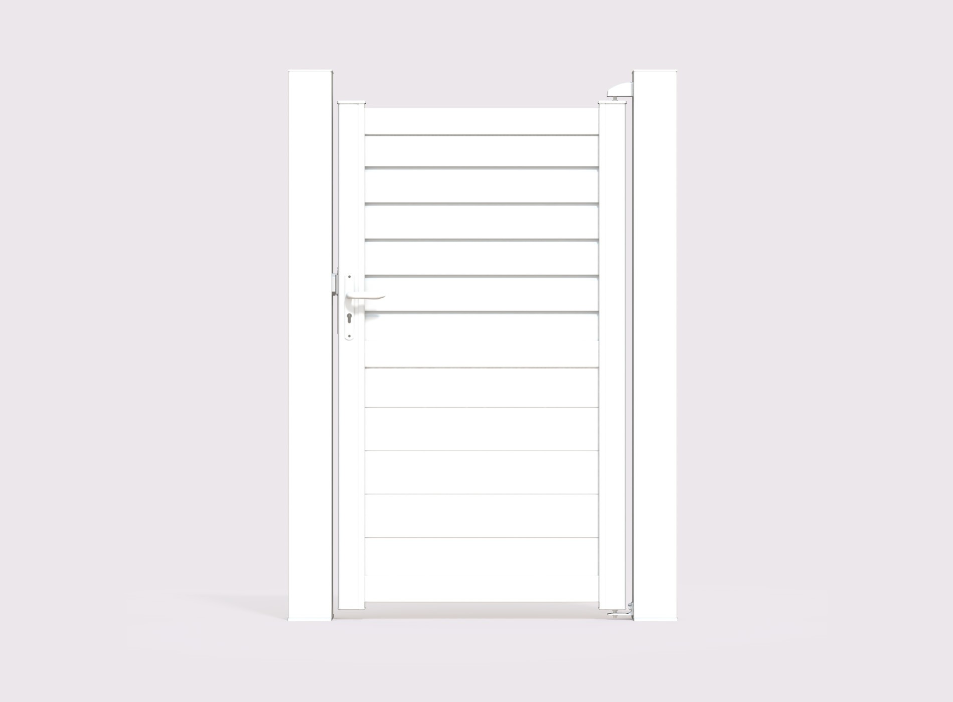 Klos Up Portillon aluminium CARNAC 1040 x 1758 mm Blanc 9016