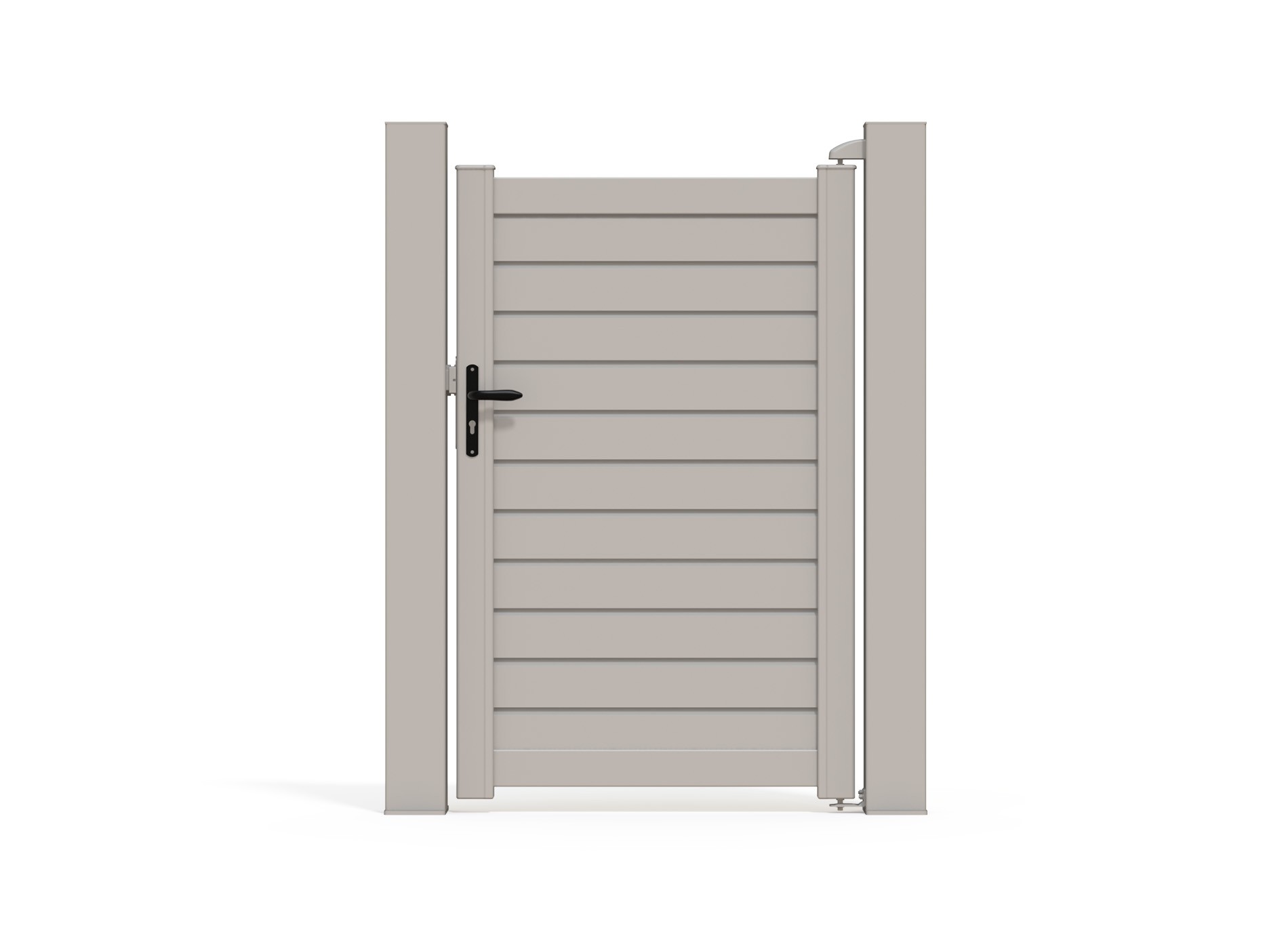 Klos Up Portillon aluminium ZEF 1040 x 1570 mm - Gris Quartz 7039