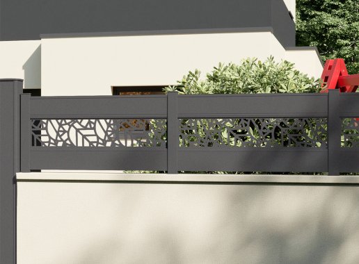 Cloture décor TEK