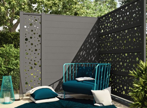 Cloture décor BULLE