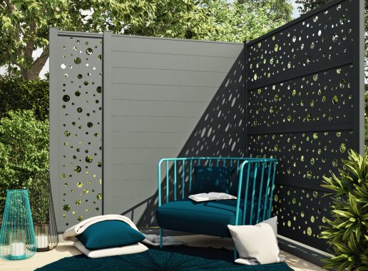 Cloture décor BULLE