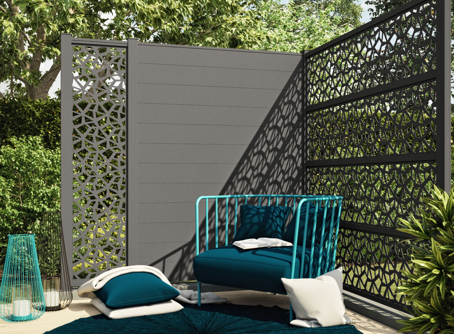 Cloture décor POLYGO