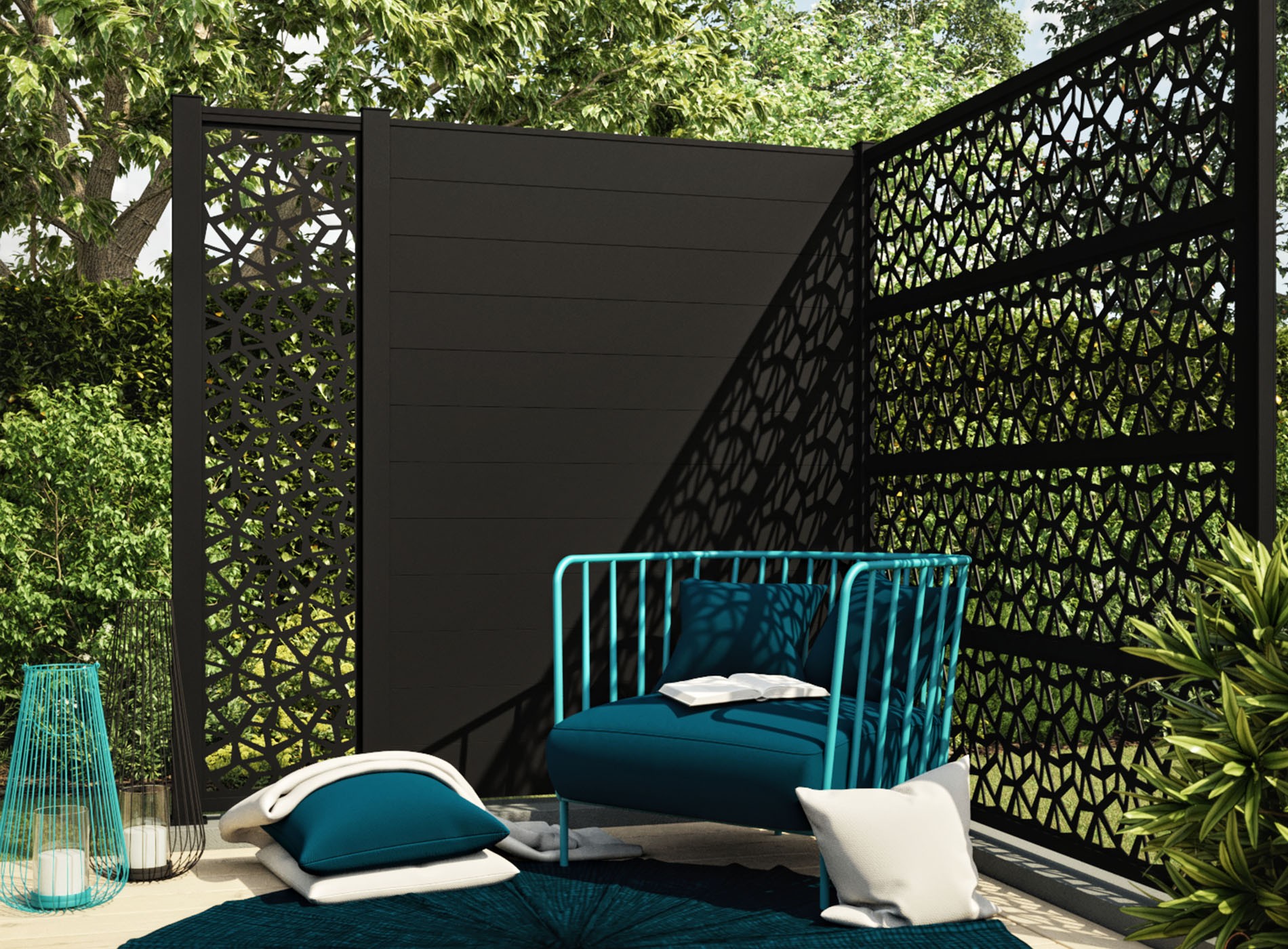 Cloture décor POLYGO