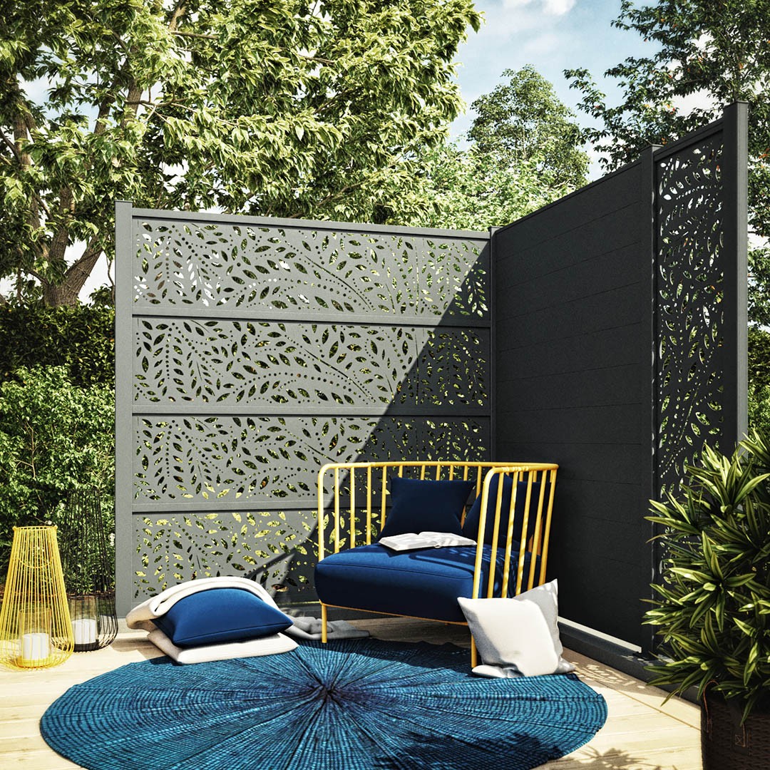 Kit palissade KLOS UP ! - Gris zinc (RAL7016)