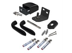 Pack quincaillerie portillon - Noir sablé 2100
