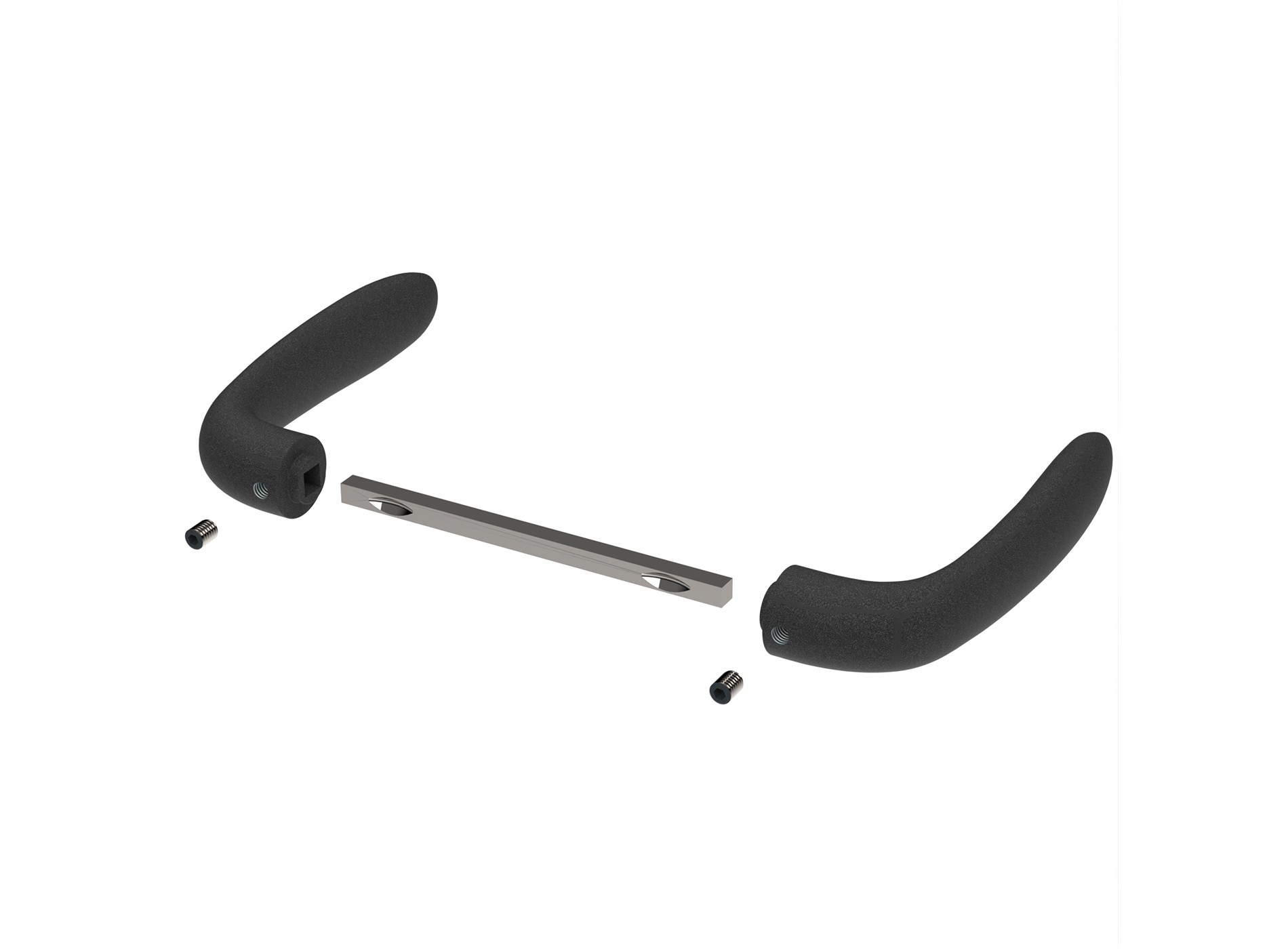 kit bequille laquée Noir sablé 2100