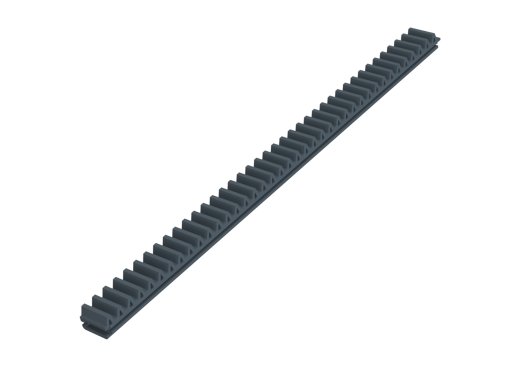Elément de crémaillère longueur 500 mm