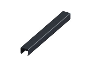 Profil U de finition gris zinc 7016