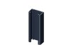 Glissière en aluminium pour poteau 2 départs Klos up!