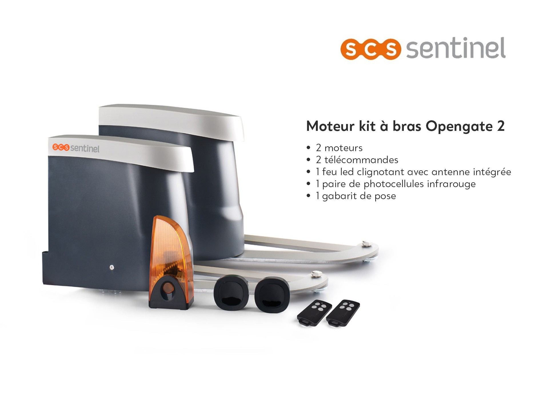 Moteur kit à bras SCS Sentinel opengate 2