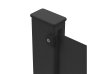 Klos Up Antivol pour clôture – Noir Sablé 2100S (lot de 2)