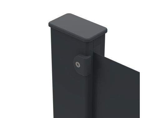 Klos Up Antivol pour clôture – fixation avec vis fourni