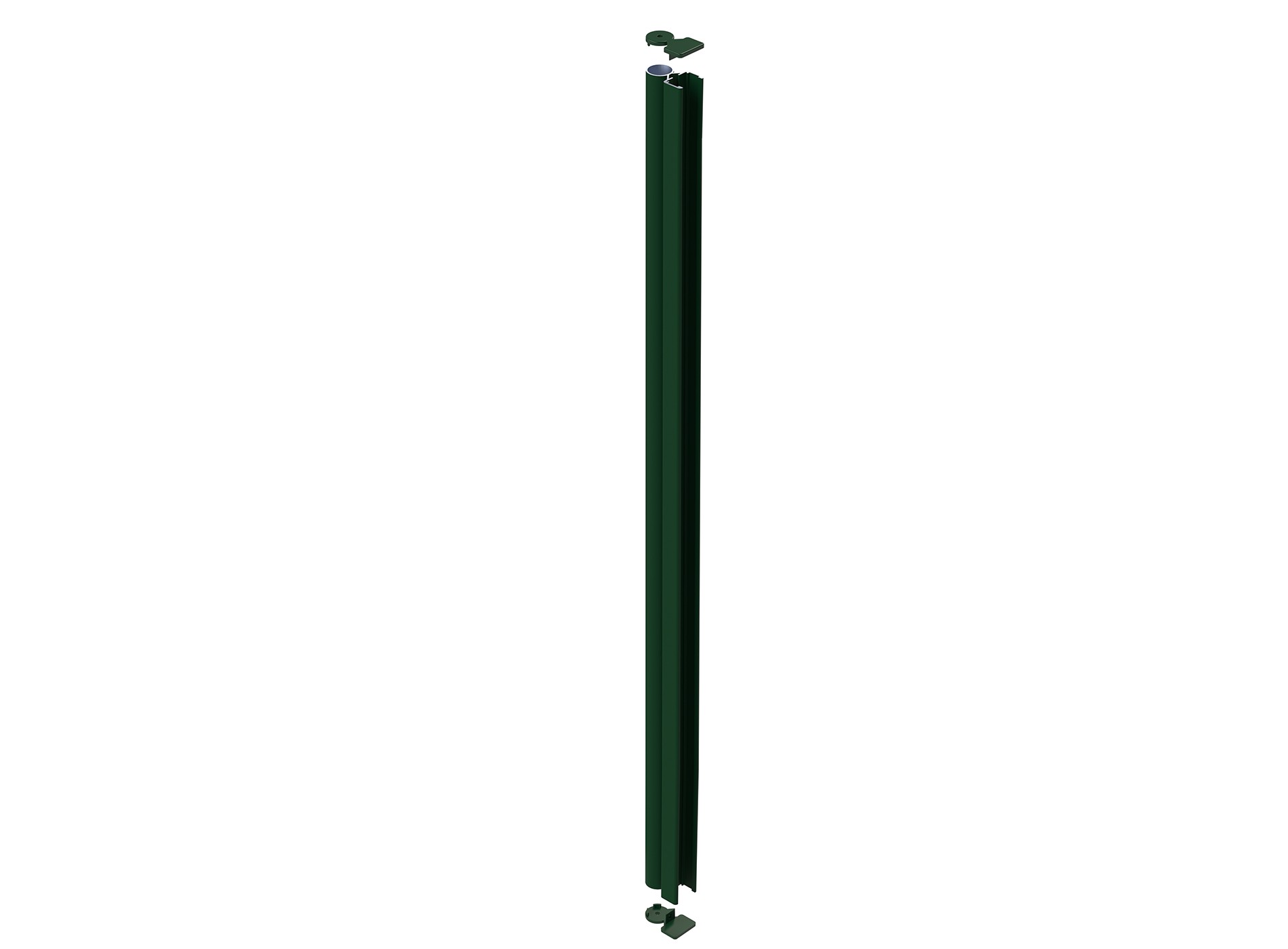Klos Up Profil d'angle ouvert hauteur 1860 mm - Vert 6005