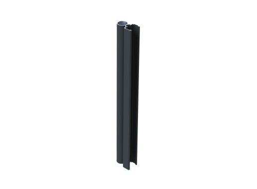 Klos Up Profil d'angle ouvert Ht 1190 mm - Gris Zinc 7016C