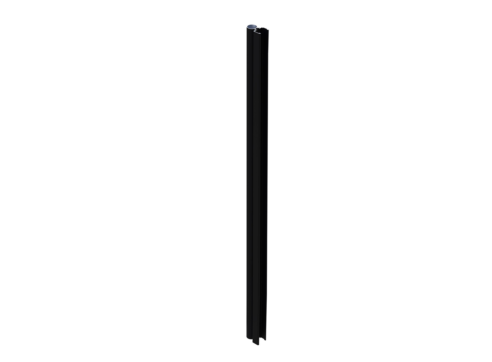 Klos Up Profil d'angle ouvert Ht 1860 mm - Noir 9005C