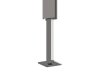 Embase renforcée acier poteau Klos up! - Gris zinc 7016