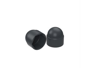 Lot de 10 cache vis pour portail et portillon - Gris Zinc 7016