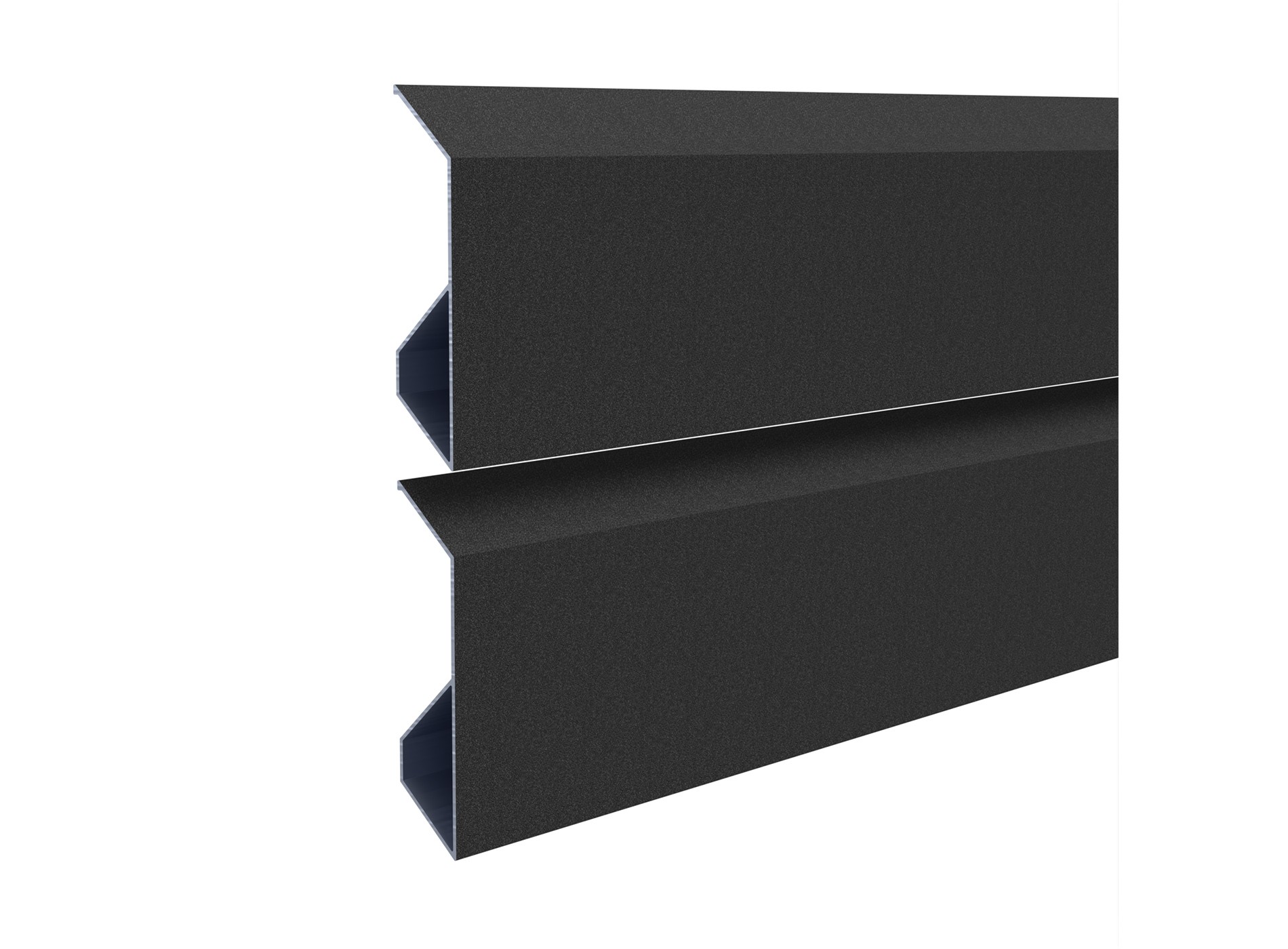 Klos Up lame persienne eco-concue - vue 2 lames - Noir Sablé 2100S