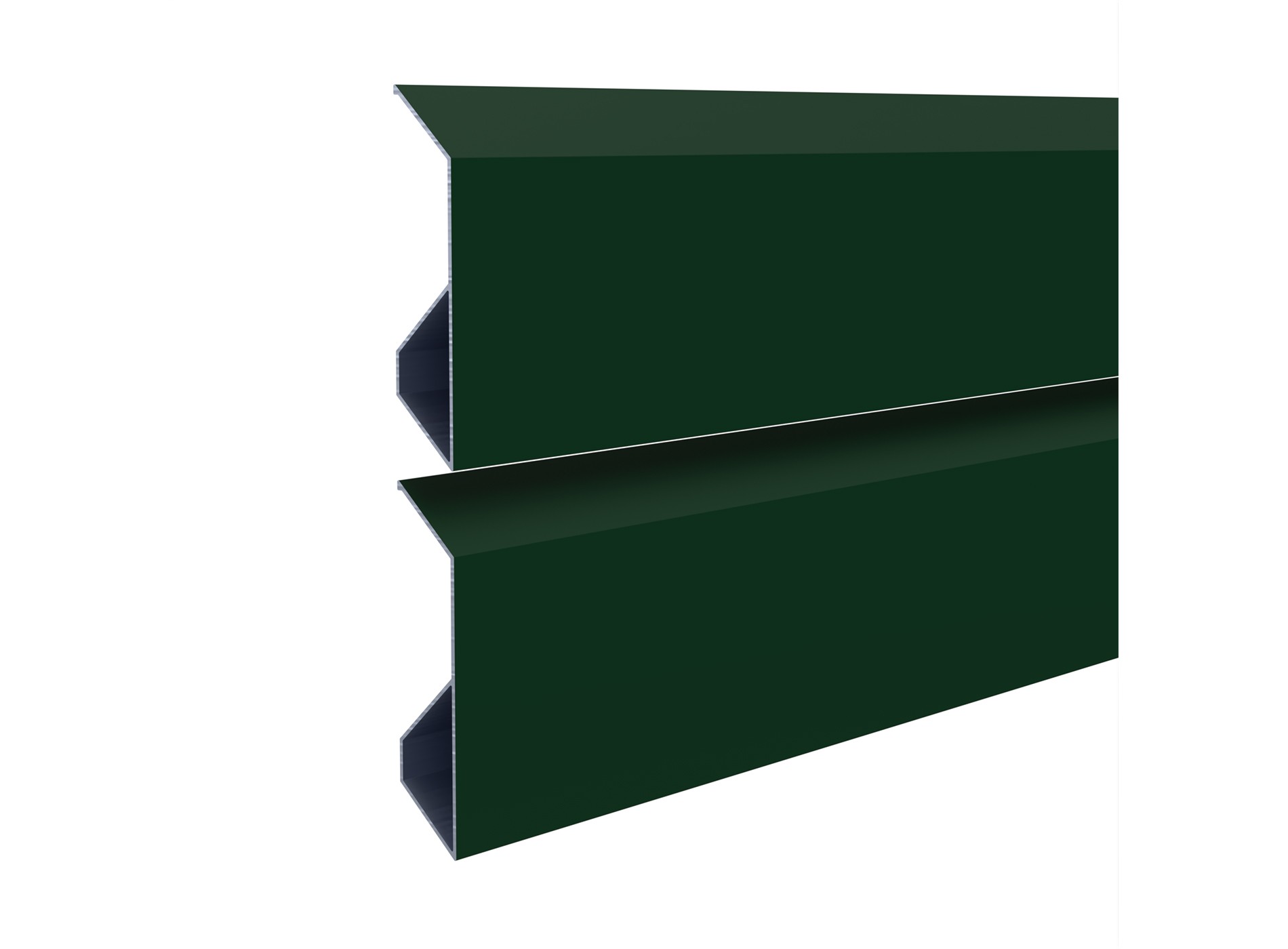 Klos Up lame persienne eco-concue - vue 2 lames - Vert 6005C