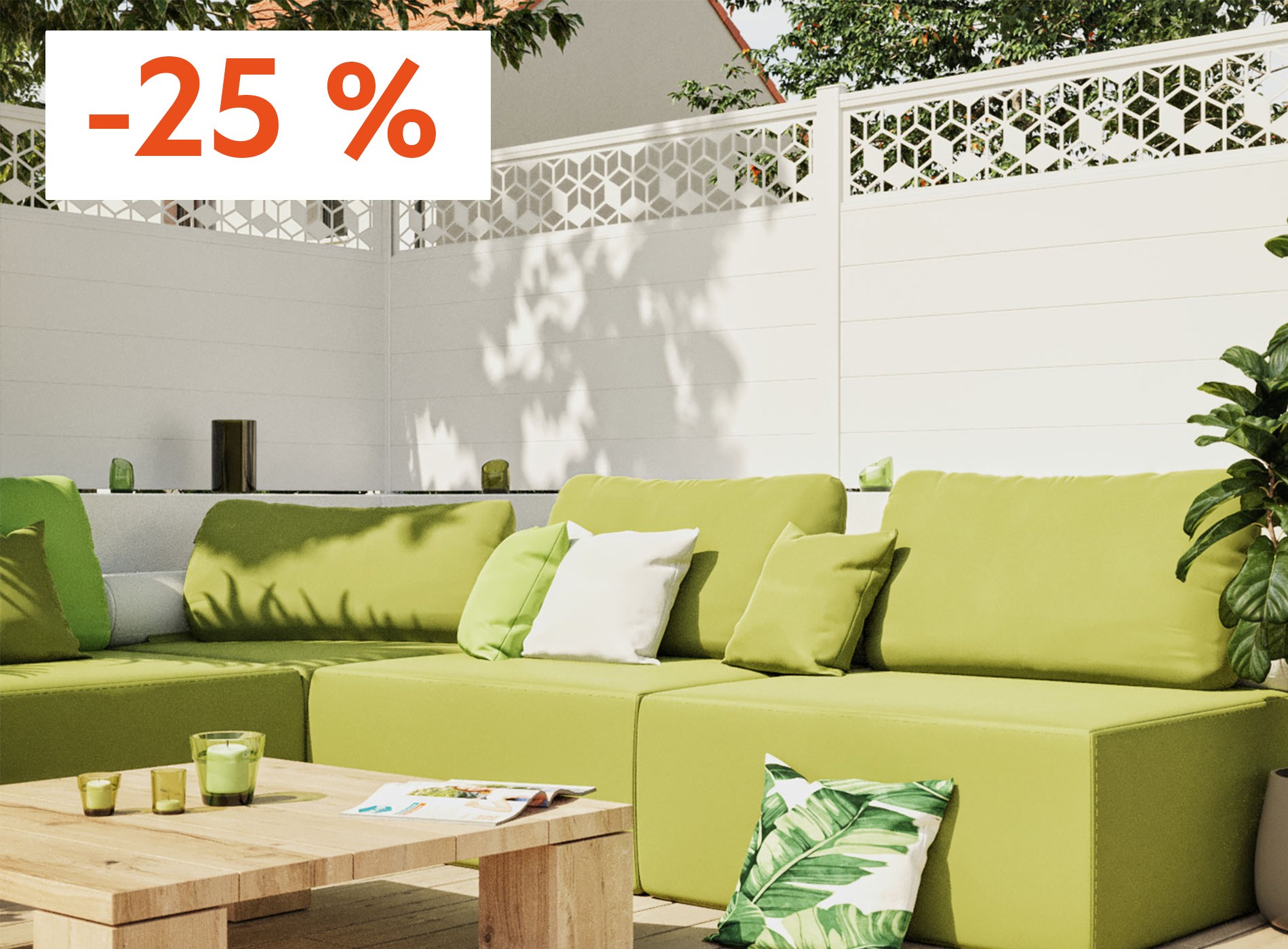 Decor BULLE Haut Blanc 9016C texturé