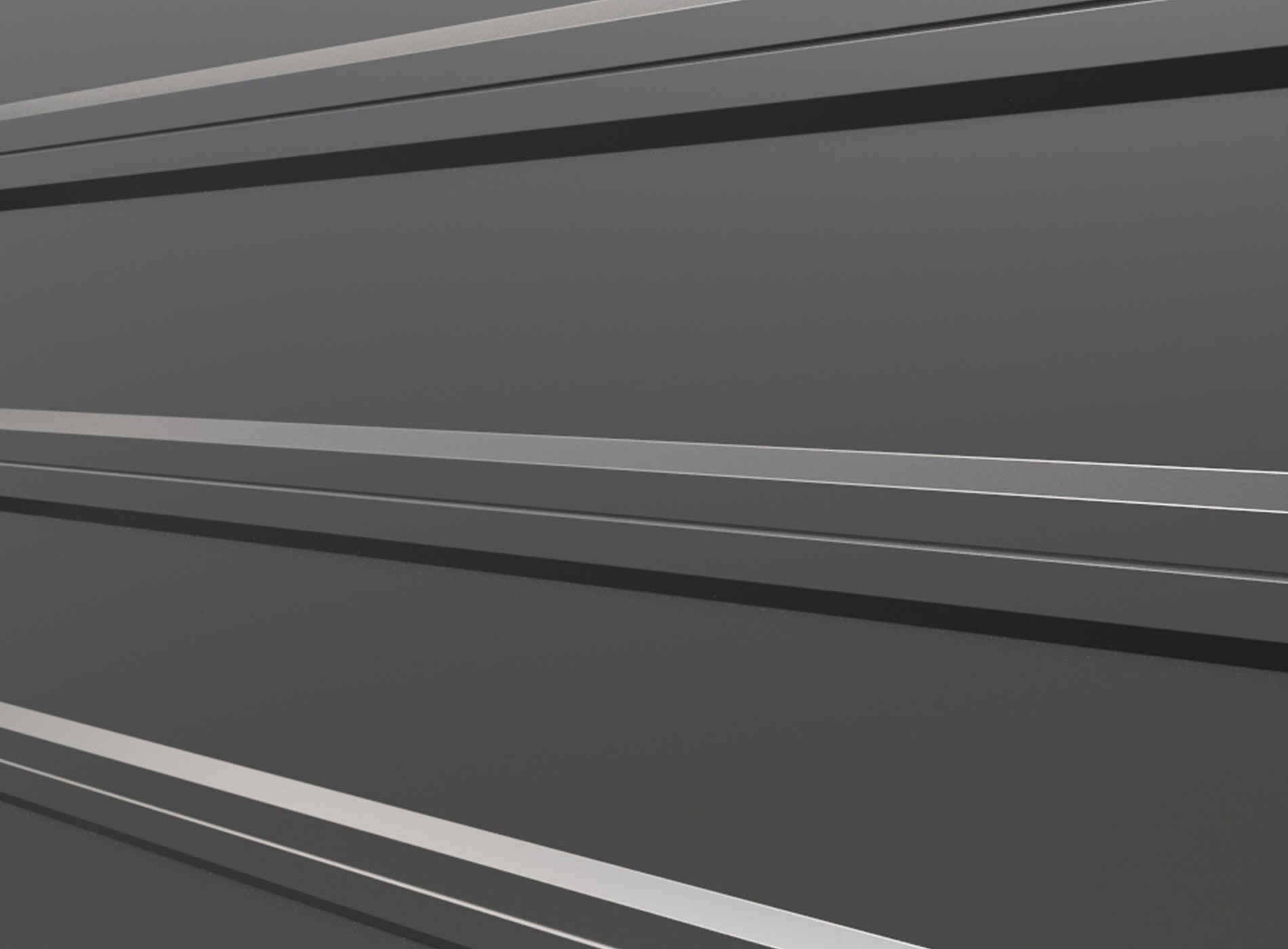 Lame aluminium pleine LEIZ, Gris Zinc 7016