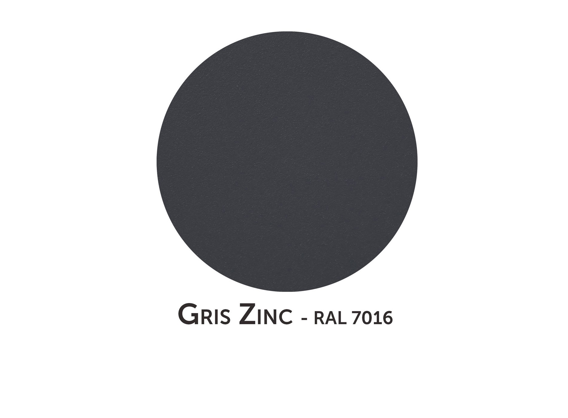 Pastilles Coloris Gris Zinc 7016