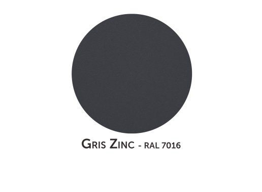 Coloris Gris Zinc 7016