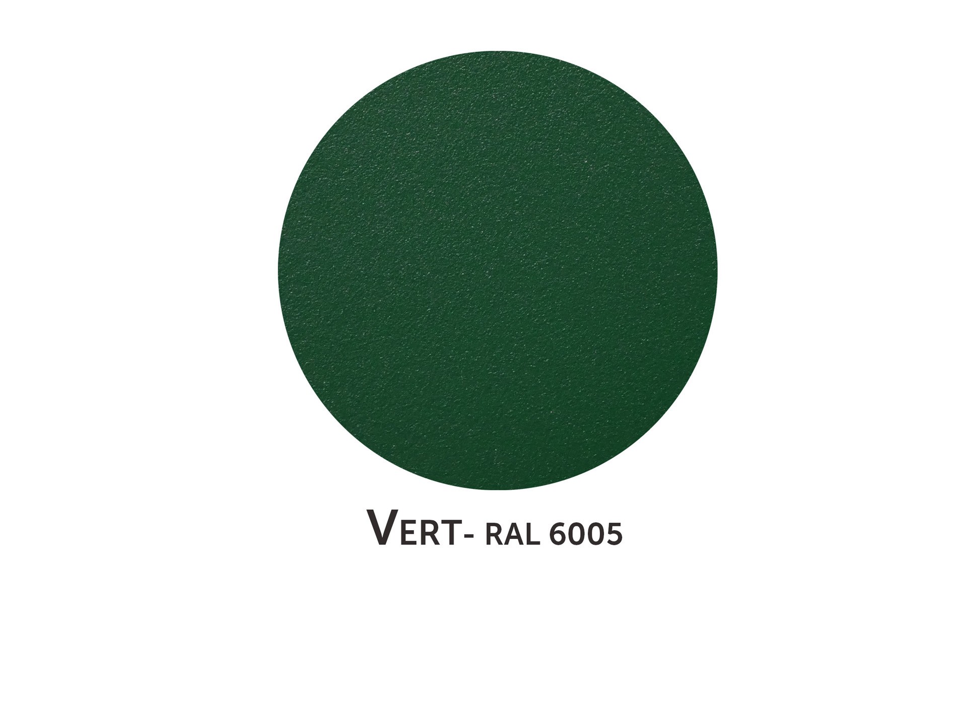 Coloris Vert 6005C texturé
