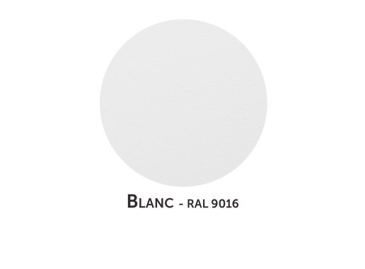 Coloris Blanc 9016C texturé