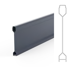 Clôture LEIZ lame pleine eco concue